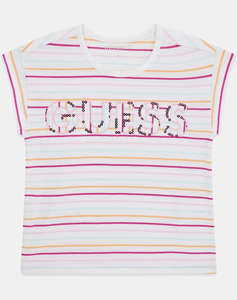 GUESS YD SS T-SHIRT CHILDRENS GIRLS T-SHIRT