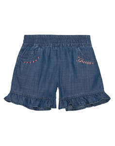 GUESS LYOCELL SHORTS CHILDRENS SHORTS GIRL