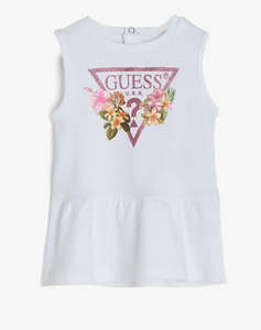 GUESS INTERLOCK SLEEVELESS DRESS GIRLS DRESS