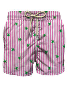 MC2 LIGHTING MICRO STRETCH-SWIMSHORT-TURTLE W STRIPES 21