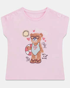 GUESS BATWING SS T-SHIRT BLOUSE CHILDREN GIRL