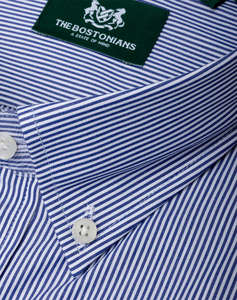 THE BOSTONIANS РИЗА ACORN REGULAR FIT Stripe POPLIN Button-down Regular Fit