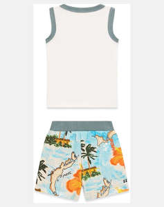 GUESS SET TANK TOP+ACTIVE SHORTSBOYS SET