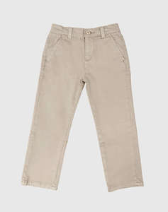 GUESS GMD SATEEN REGULAR CHINO PANTS CHILDRENS PANTS BOY