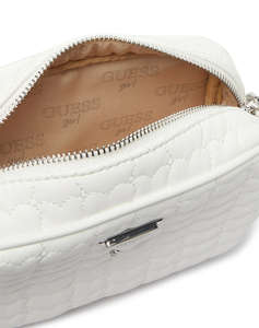GUESS HEART QUILT CAMERA BAG ЧАНТА CHILD GIRL
