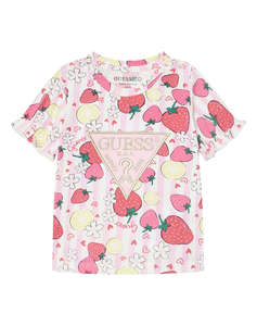 GUESS SET SS T-SHIRT+ACTIVE SHORTS ДЕТСКИ КОМПЛЕКТ GIRL