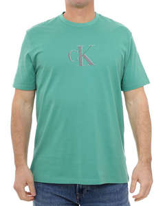 CALVIN KLEIN SS 30S DISTRESS MONOGRAM GRAPHIC