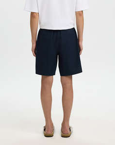 SELECTED SLMKARL-SEERSUCKER REGULAR SHORTS NOOS