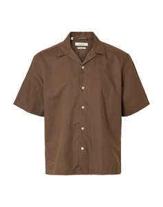 SELECTED SLMRLXCASPER CLAY LINENBLEND SS SHT NOOS