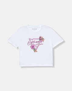 GUESS CROP SS T-SHIRT BLOUSE CHILDREN GIRL