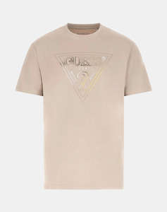 GUESS CN SS TRIANGLE HD MULTICOLOR TMENS BLOUSE