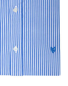 THE BOSTONIANS РИЗА ACORN POPLIN REGULAR FIT Stripe POPLIN Button-down Regular Fit