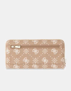 GUESS EMELIE LOGO SLG LRG ZIP AROUND ДАМСКИ АКСЕСОАРИ