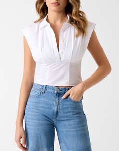 GUESS SL CHERRY TOP WOMENS SHIRT