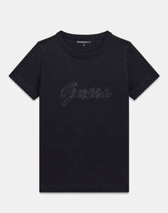 GUESS SS CN 3D GUESS SCRIPT TEE ДАМСКА БЛУЗА