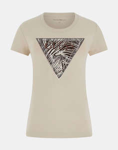 GUESS SS CN ZEBRA TRIANGLE TEE ДАМСКА БЛУЗА