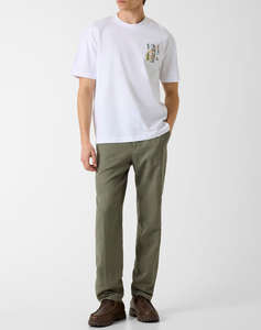 GUESS CN SS JAPAN SIGNS OVERSIZE TEEMENS BLOUSE