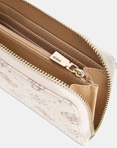 GUESS EMELIE LOGO SLG MED ZIP AROUND ДАМСКИ АКСЕСОАРИ