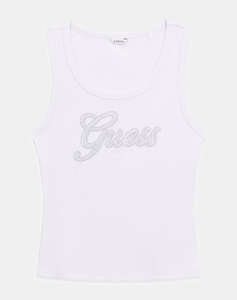 GUESS LOGO SCRIPT TANK TOP ДАМСКА БЛУЗА