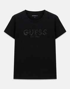 GUESS SS CN GUESS STUDS SCRIPT TEE ДАМСКА БЛУЗА