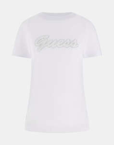 GUESS SS CN 3D GUESS SCRIPT TEE ДАМСКА БЛУЗА