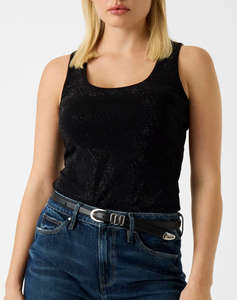 GUESS SL 4G ALLOVER TANK TOP ДАМСКА БЛУЗА