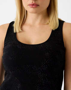 GUESS SL 4G ALLOVER TANK TOP ДАМСКА БЛУЗА