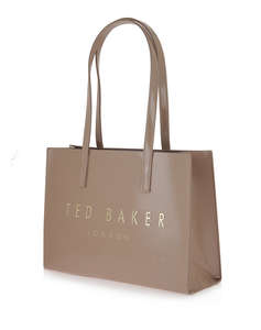 TED BAKER CRINELL Elongated Crinkle Icon Bag