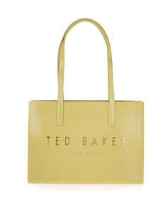 TED BAKER CRINELL Elongated Crinkle Icon Bag