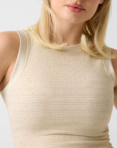 GUESS SL FRANCINE SMOCK HOTFIX TOP ДАМСКА БЛУЗА