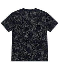 PLEIN SPORT PS26MTS10 ALLOVER TIGER SHORT SLEEVE BLOUSEPLEIN SPORT
