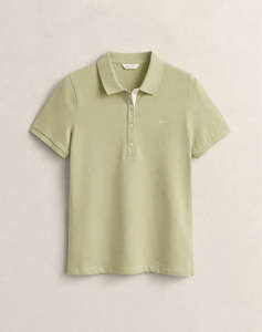 GANT БЛУЗА KMSLIM CONTRAST COLOR SS PIQUE POLO