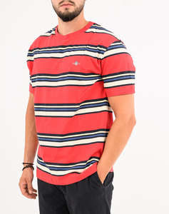 GANT BLOUSE ΚΜ MULTISTRIPE SS TSHIRT
