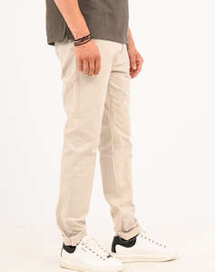 TOM TAILOR SLIM CHINO WITH BELT МЪЖКИ ПАНТАЛОНИ