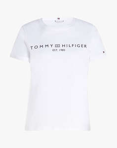TOMMY HILFIGER REG CORP LOGO C-NK SS