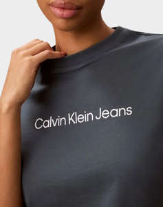CALVIN KLEIN JEANS A- INST LOGO CLASSIC TEE SS