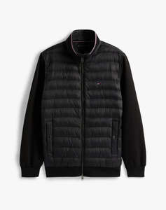 TOMMY HILFIGER MIX MEDIA ESS RWB STAND COLLAR