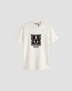 ANTONY MORATO MMKS02687FA100240 MIN OF 4 T-SHIRT REGULAR FIT IN JERSEY COTTON FABRIC WITH SPONGE EFFECT LOGO PRINT БЛУЗА ΑΝΔΡΙΚΟ