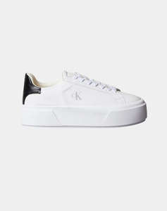CALVIN KLEIN JEANS FLATFORM LACE UP LTH MG