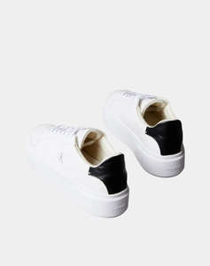 CALVIN KLEIN JEANS FLATFORM LACE UP LTH MG