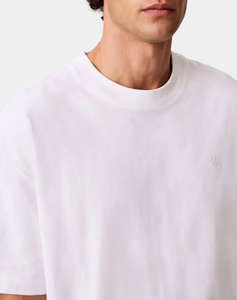 CALVIN KLEIN JEANS A- SS OVERSIZED EMBOSS MONOLOGO