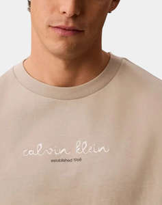 CALVIN KLEIN JEANS SS 16s CK TRVL LINES GRAPHIC TEE