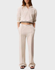 CALVIN KLEIN JEANS TERRY LOGO WAISTBAND TRACK PANT