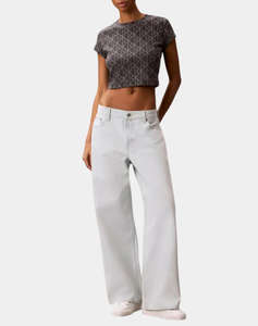 CALVIN KLEIN JEANS A- MONOLOGO BABY TEE