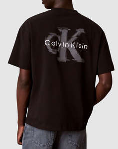 CALVIN KLEIN JEANS A- SS OVERSIZED EMBOSS MONOLOGO