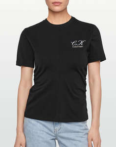 CALVIN KLEIN JEANS SS SLIM LOGO INITIAL TEE
