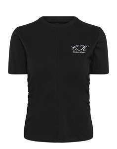 CALVIN KLEIN JEANS SS SLIM LOGO INITIAL TEE