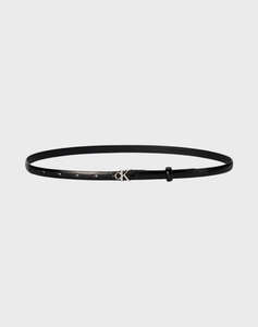 CALVIN KLEIN JEANS ROUND CK BUCKLE 15MM BELT SMOOTH