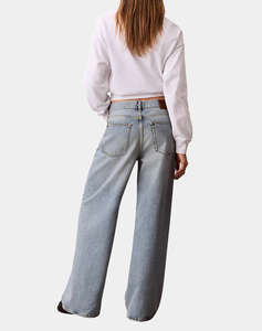 CALVIN KLEIN JEANS 90s STRAIGHT BASSET BLUE