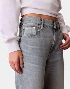 CALVIN KLEIN JEANS 90s STRAIGHT BASSET BLUE